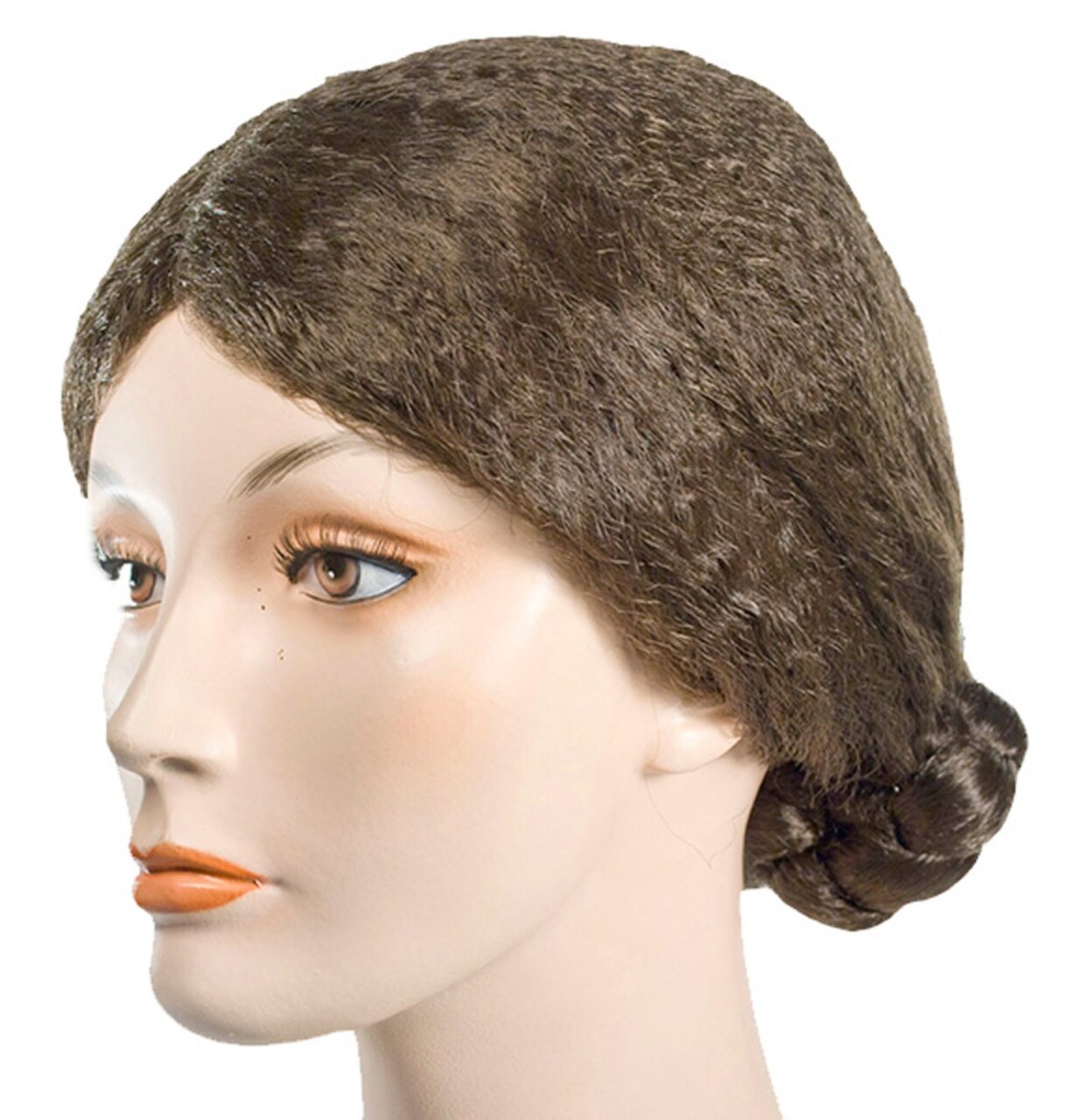 The Costume Center Brown Old Lady Women Adult Halloween Wig Costume Accessory - One Size